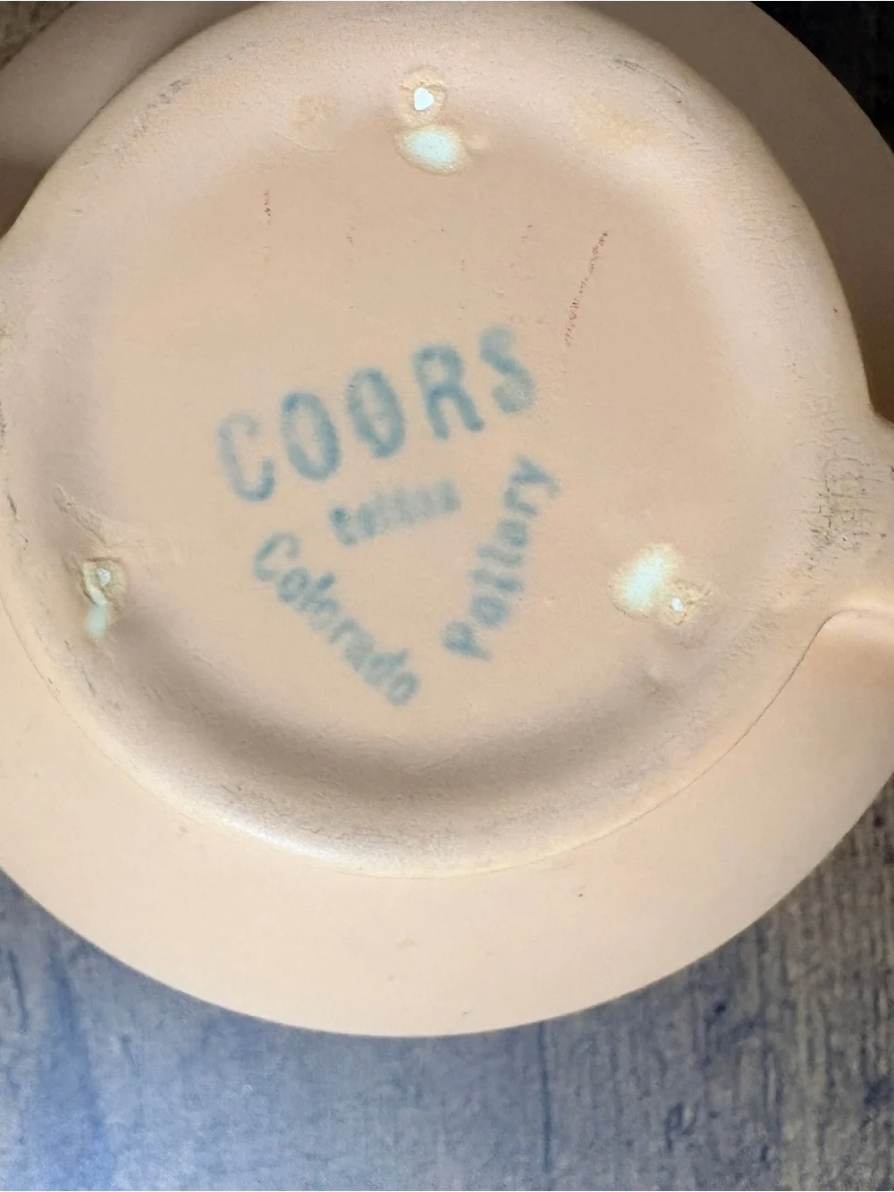 Vintage Art Deco Coors Pottery Vase